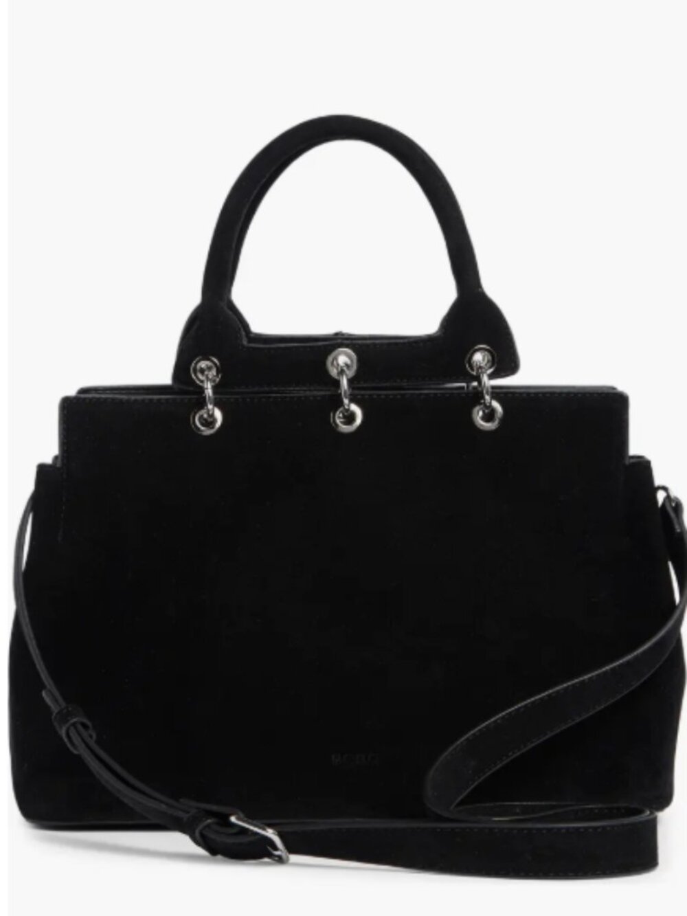 BCBG Grommet Top Handle Crossbody